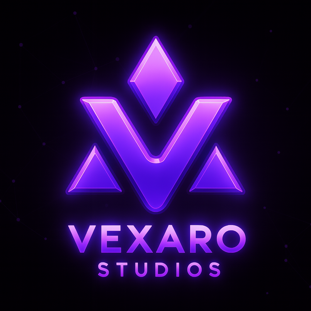 Vexaro Studios - crafted by creative minds.